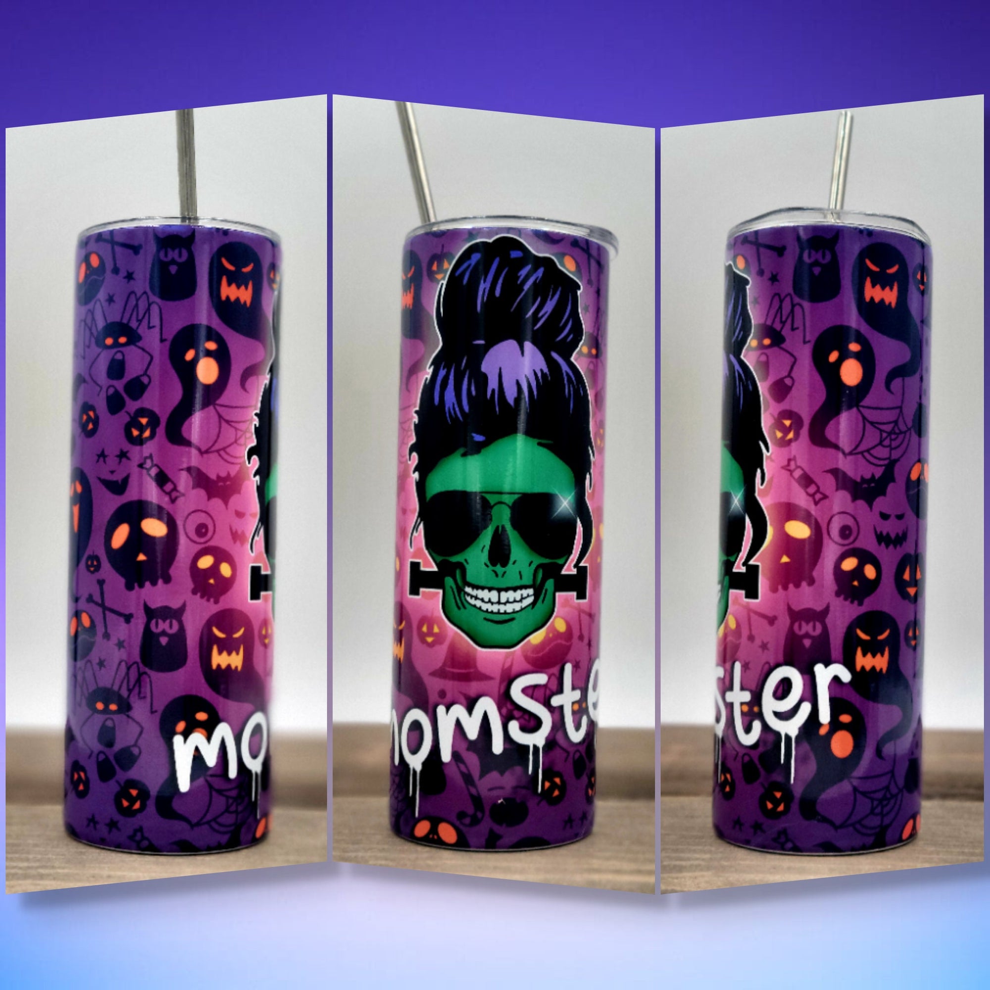 Momster Tumbler Cup, Halloween Tumbler, Fall Tumbler, Halloween Cups, Ghost Tumbler, Pumpkin Tumbler, Spooky Tumbler, Spooky Cup