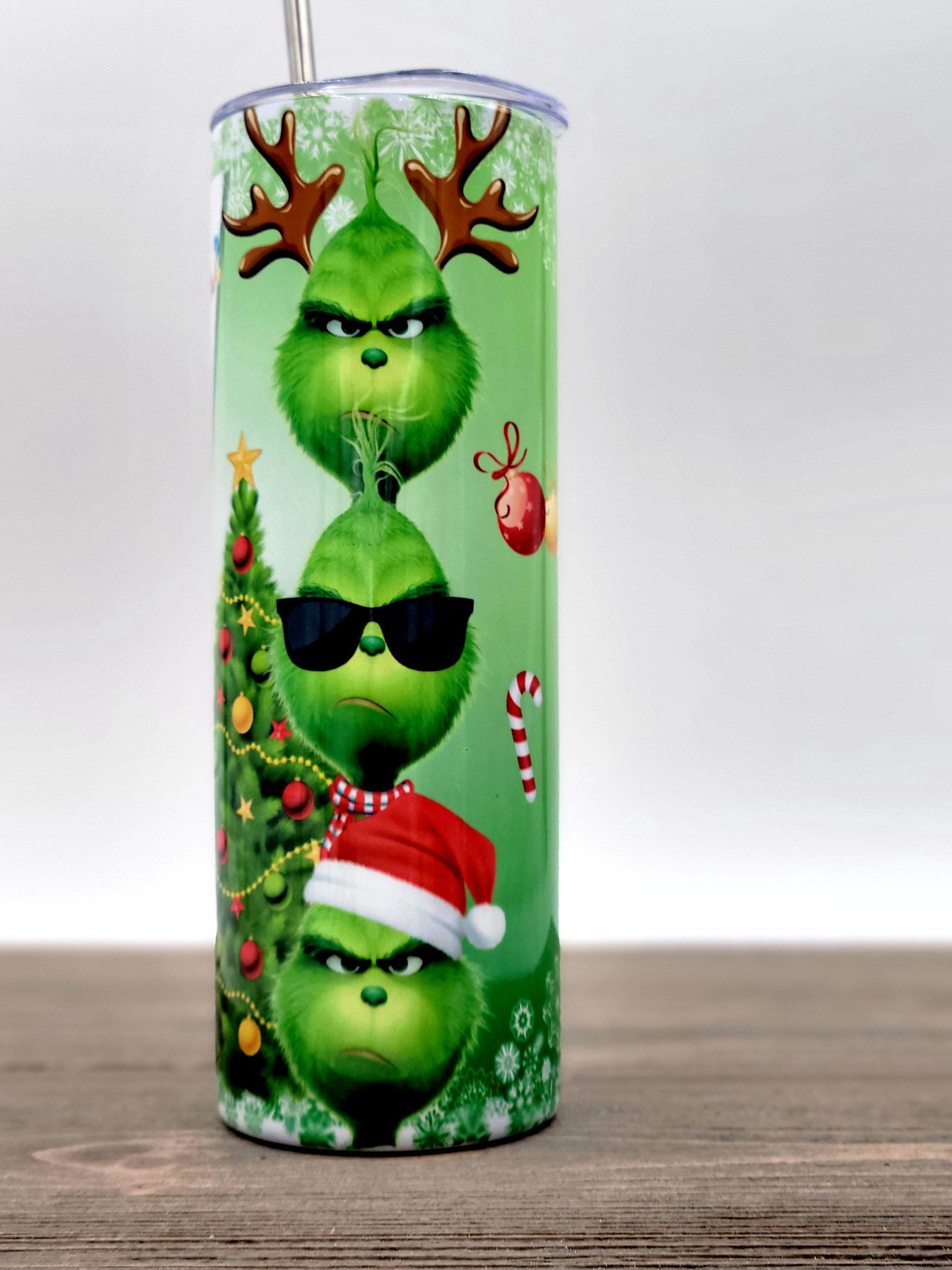 Grinch Merry Christmas Tumbler, Grinch Tumbler, Christmas Tumbler Cup,  Christmas Gift