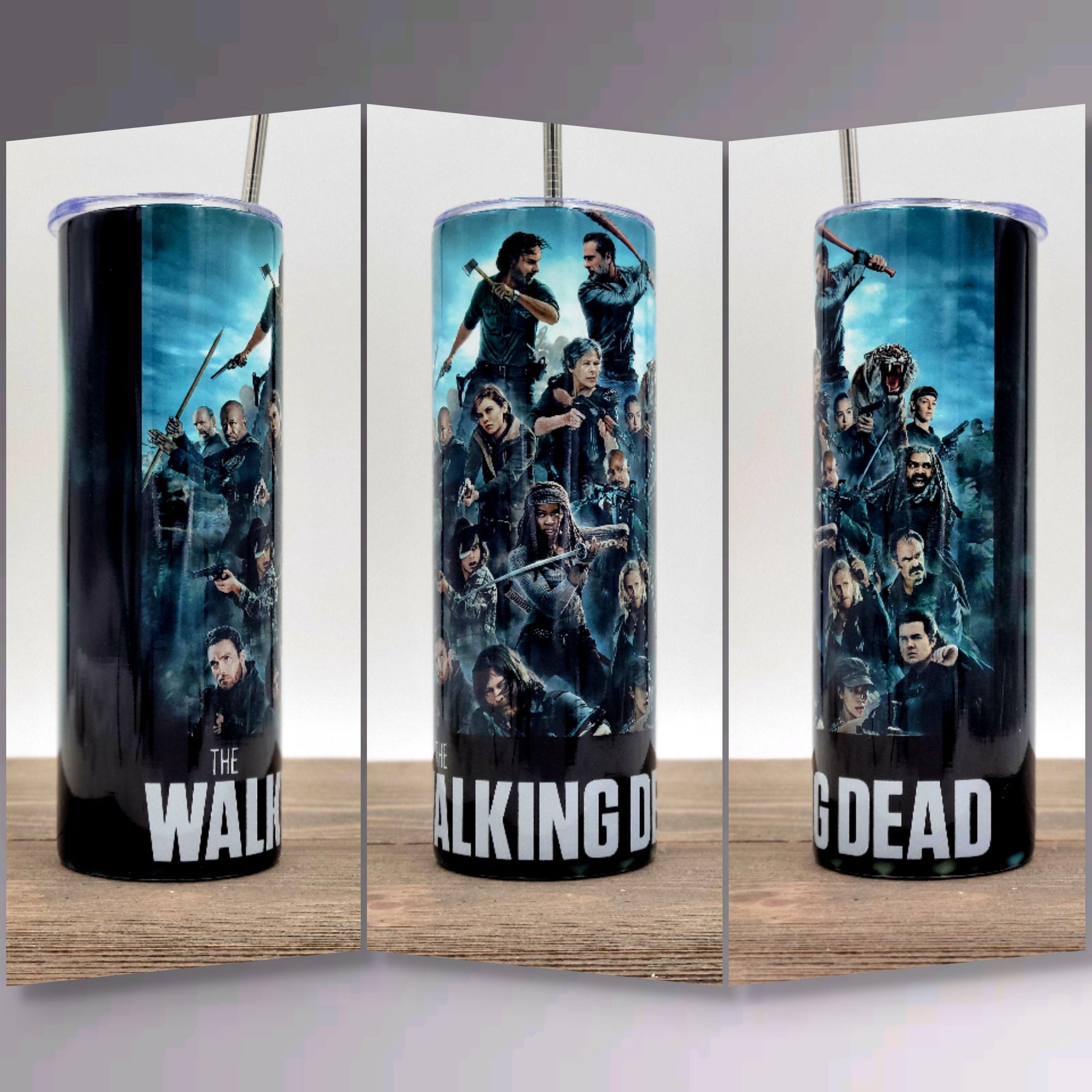 The Walking Dead Tumbler | 20oz Skinny | Tumblers | Cup | Hot & Cold | Tumbler | Gift | Custom | Cup