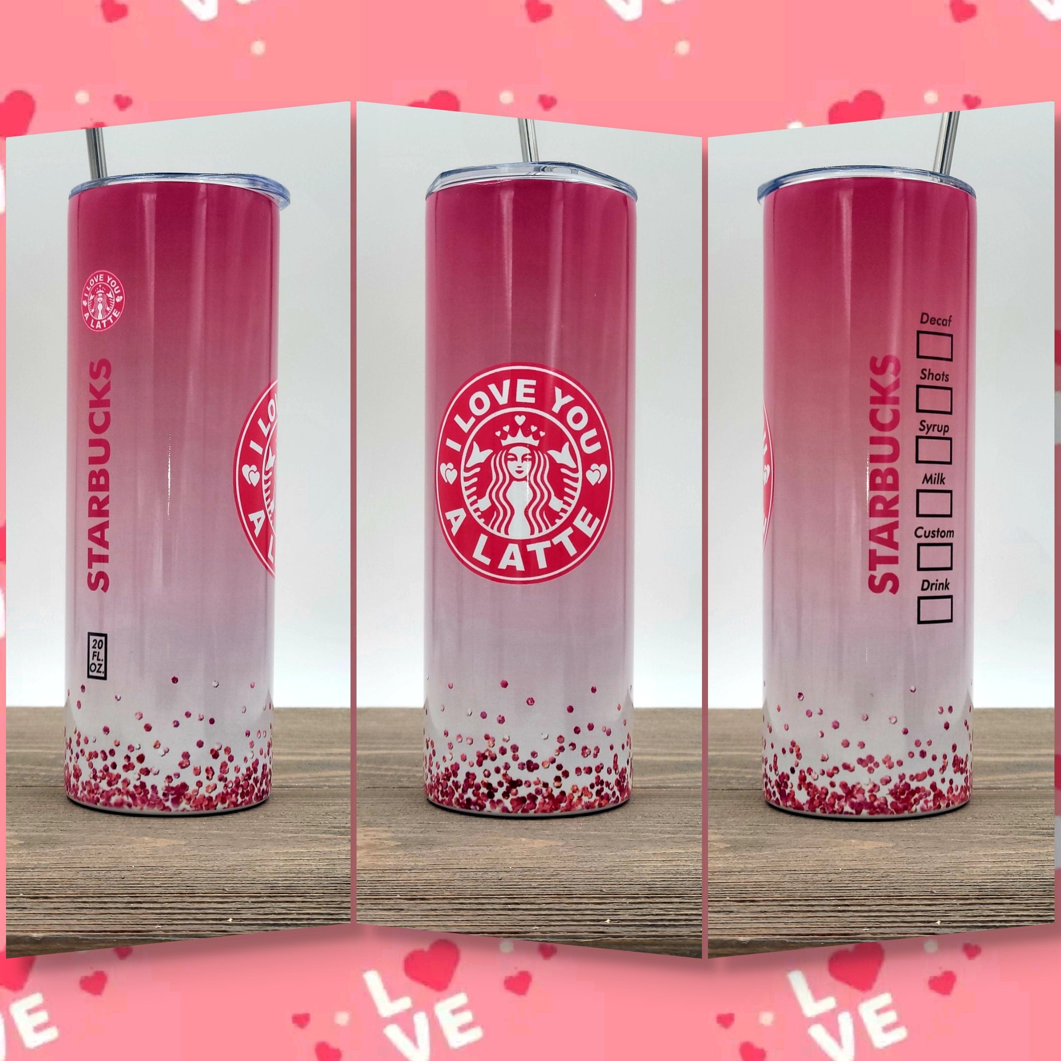 Starbucks Other | Starbucks 2020 Sequin Tumbler | Color Pink/White | Size Os | New2you5's Closet