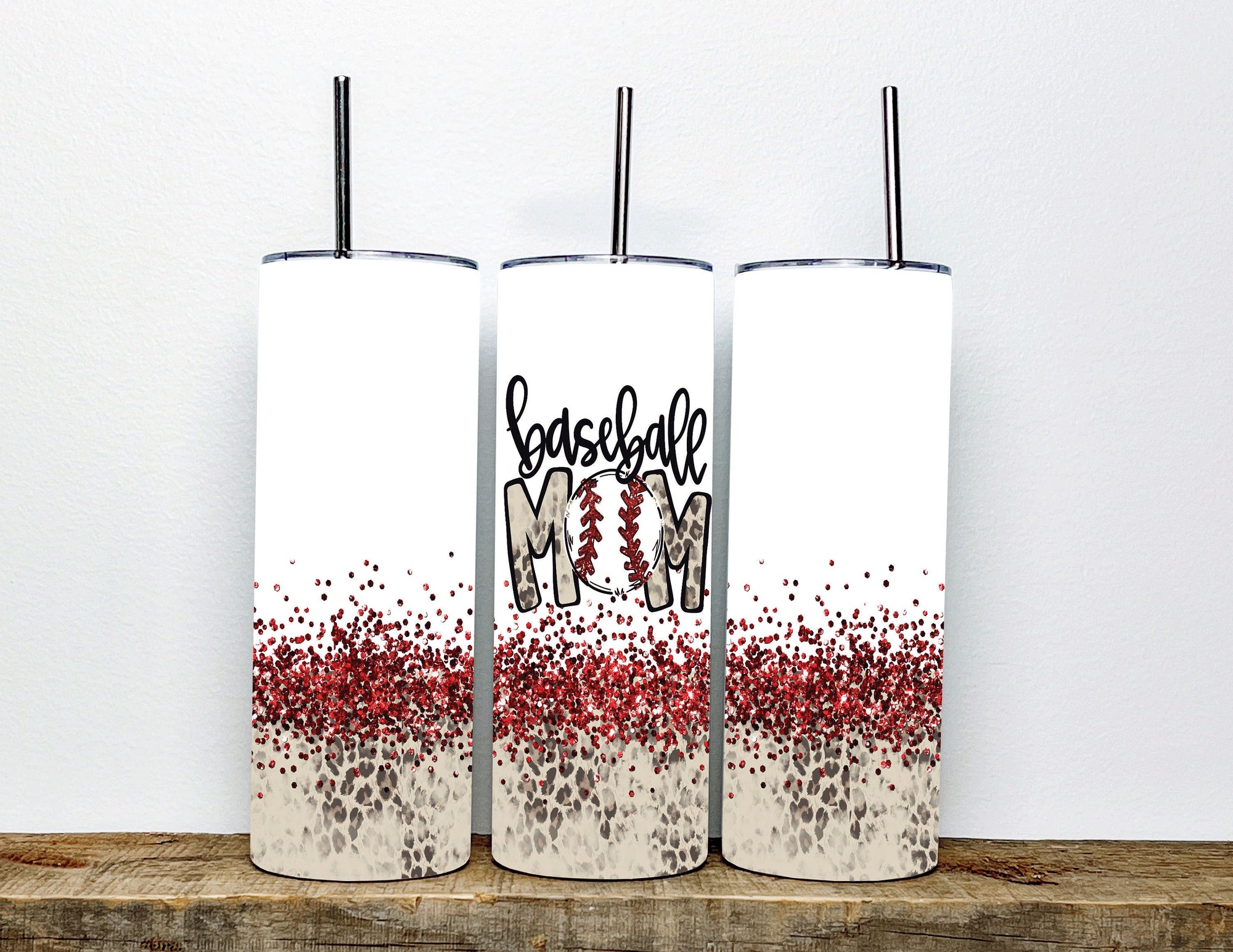 Baseball Mom Tumbler | Tumbler For Baseball Mom |  20oz Baseball Mom Tumbler |  Tumbler with Unique Baseball Design